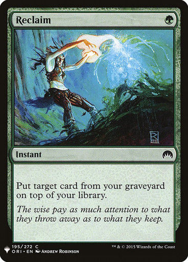 Reclaim (PLST) (ORI-195)