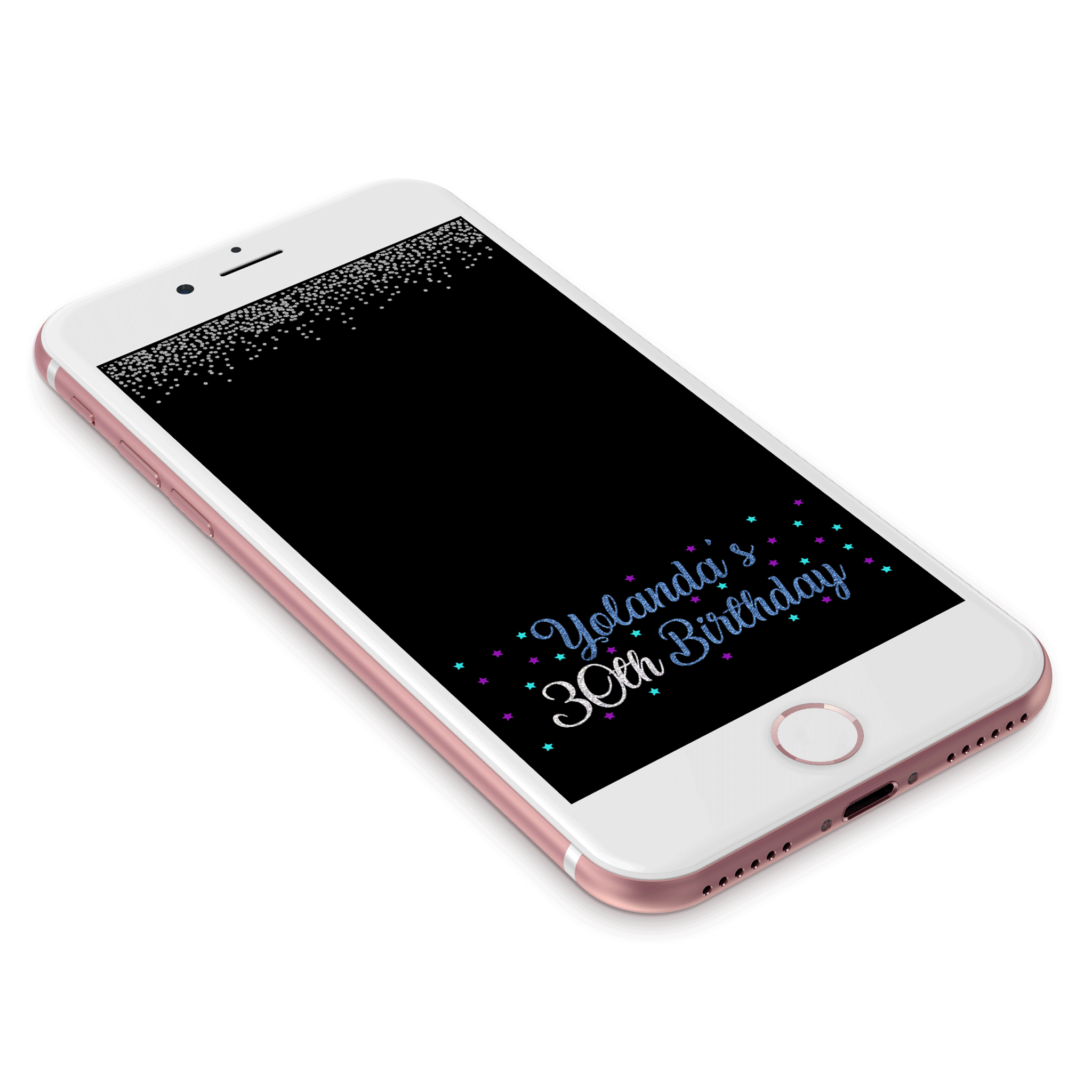 30th Birthday Snapchat Geo Filter