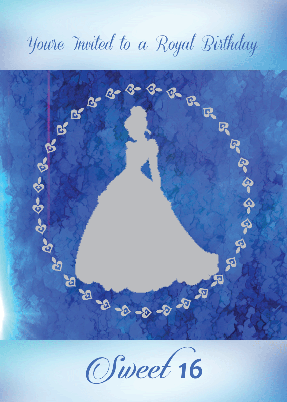 Sweet 16 Invitation (Front)