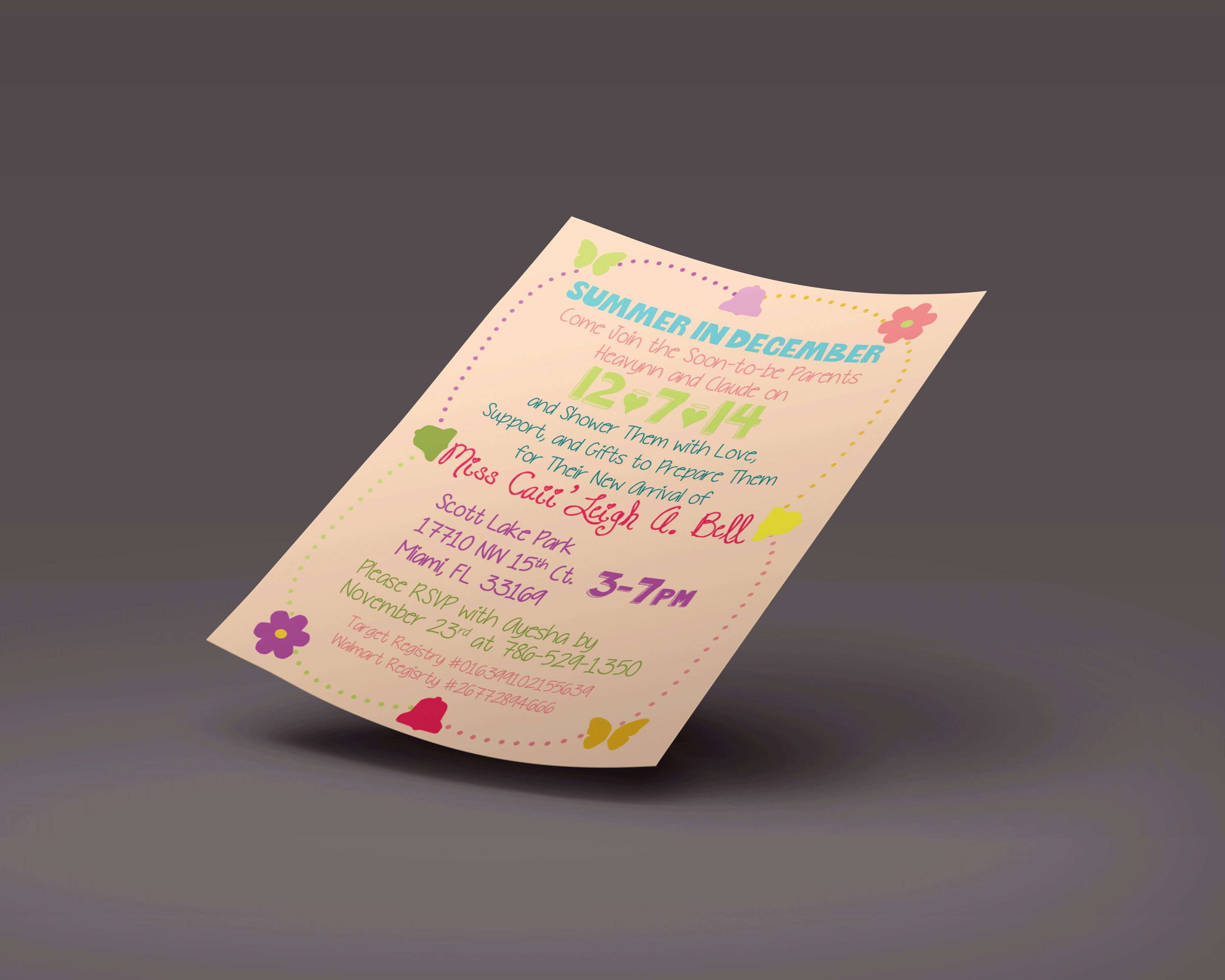 Baby Shower Invitation