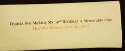 Printed Candy Wrapper (Back)