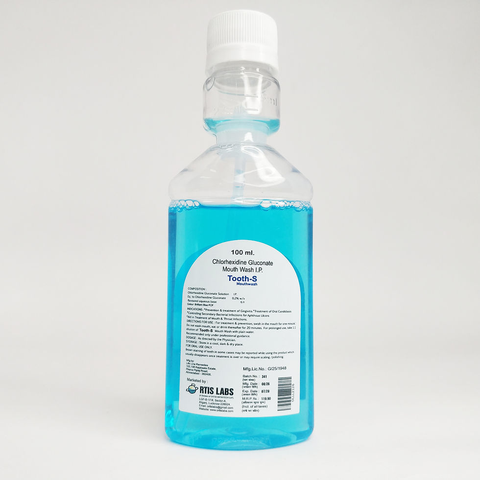 Thumbnail: TOOTH-S mouthwash (DISPENSING CAP)