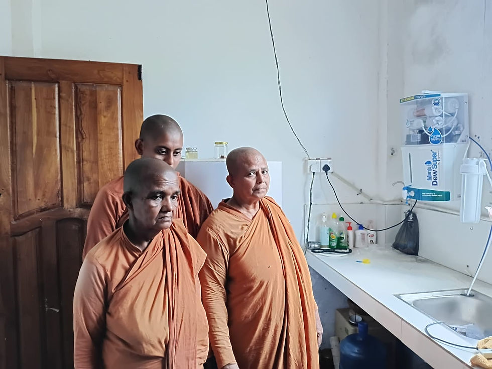 Water Filtration System Installation at Vidya Vimukthi Viharaya