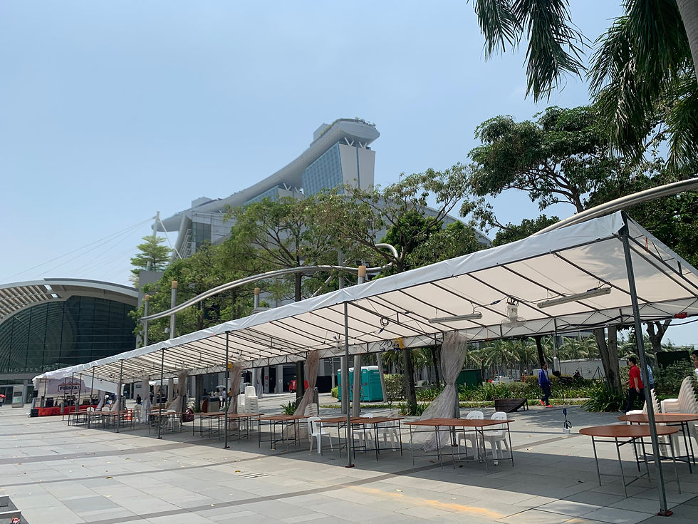 Single Slope Tent