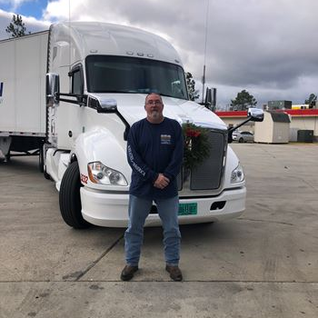 Wreaths Across America's Trucking Tributes Presents Kenneth Fooshee with KDF Trucking and Trailer Bridge