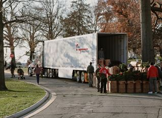 Wreaths Across America's Trucking Tributes Presents Perry Carter with Cargo Transporters