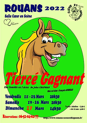 2022 TIERCE GAGNANT
