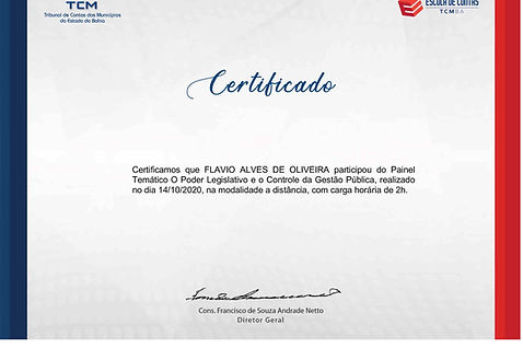 CERTIFICADO TCM-BA - O PODER LEGISLATIVO E O CONTROLE DA GESTÃO - 14-10-2020.jpg