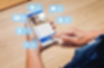 engage with social media