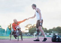 athetes with a disability