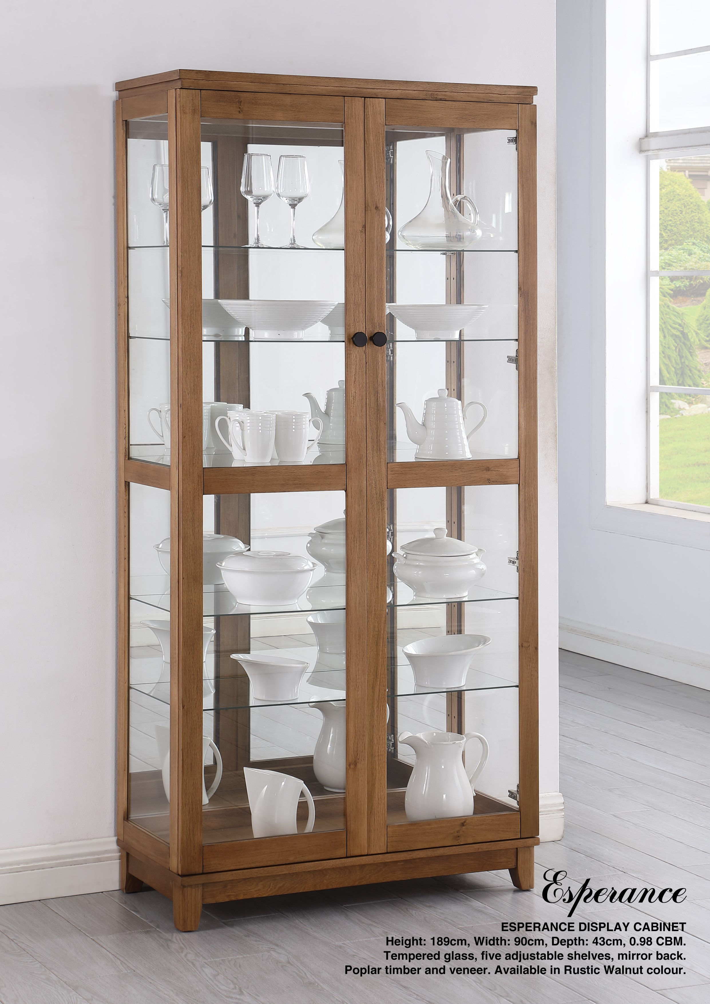 ESPERANCE DISPLAY CABINET