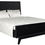 Thumbnail: ELLA QUEEN BED 223X161X120CM-BRUSHED BLK 3CTN