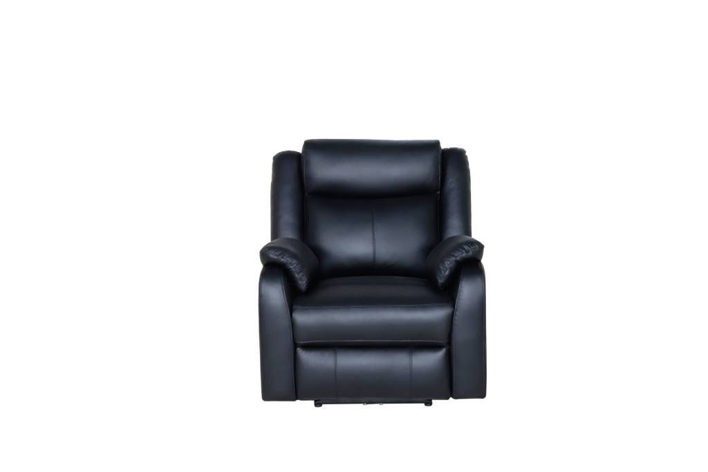 PINNACLE LTH RECLINER W/USB PORT-92X96X103CM-BLACK