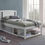 Thumbnail: FONTANA SINGLE BED WITH STORAGE AND SLIDING DOORS (With Guardrail Option)