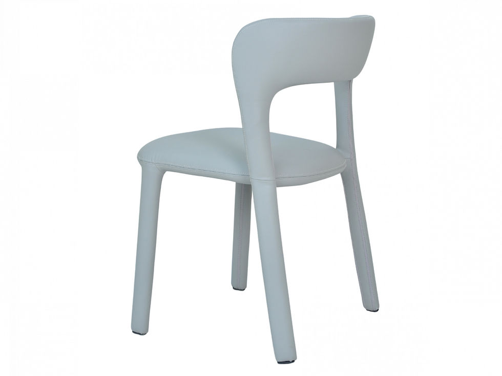 Thumbnail: MADRID LEATHER DINING CHAIR - SET OF 2