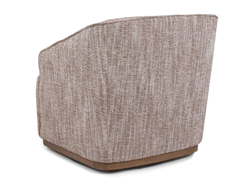 Thumbnail: AUSTIN SWIVEL OCCASIONAL CHAIR - CHESTNUT
