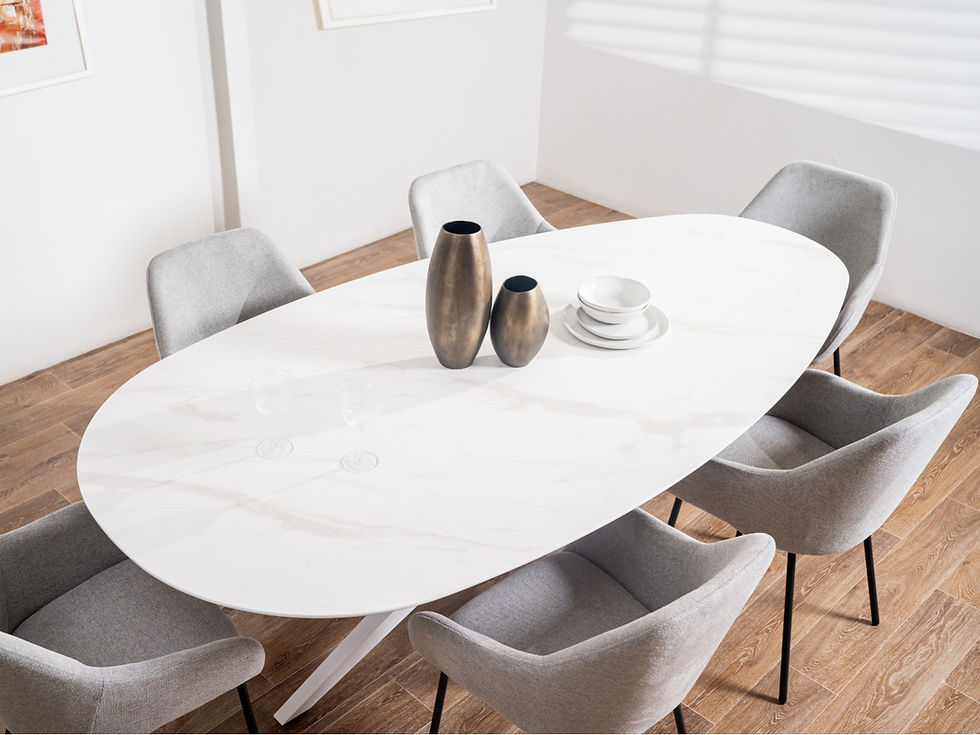 Thumbnail: DIAZ DINING TABLE WHITE CLOUD