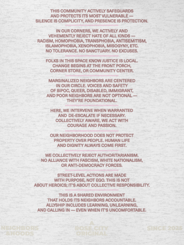 Thumbnail: "COMMUNITY CARE COLLECTIVE" — CONTOUR JUDITH HOODIE