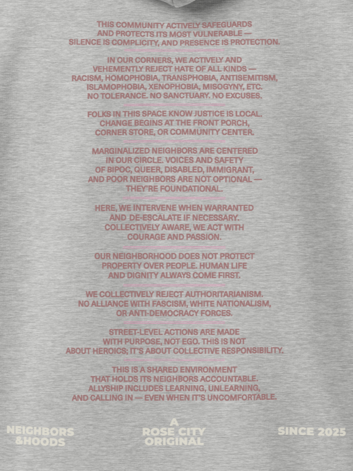 Thumbnail: "COMMUNITY CARE COLLECTIVE" — CARRURE JORGE HOODIE