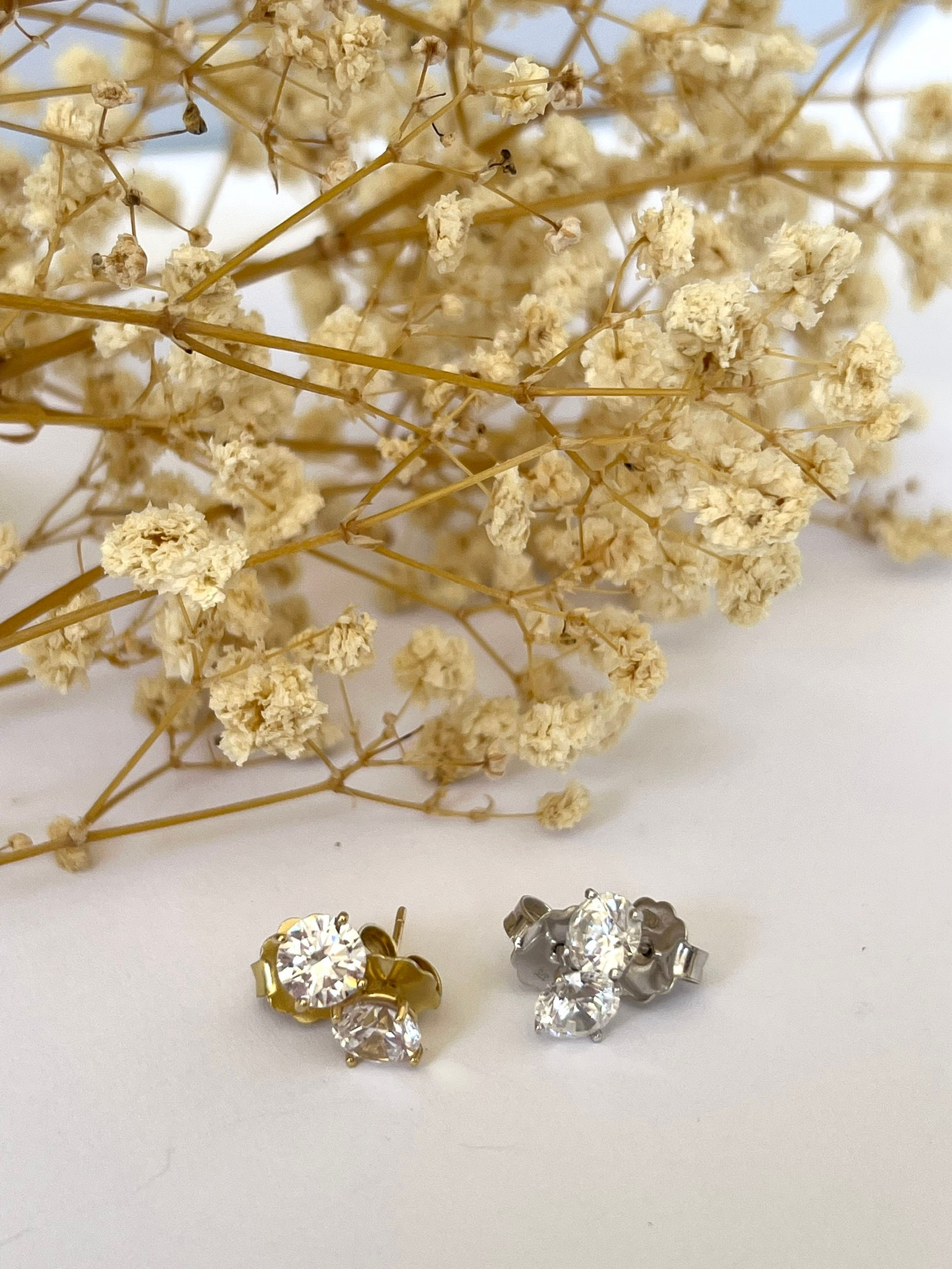 Martini Stud Earrings