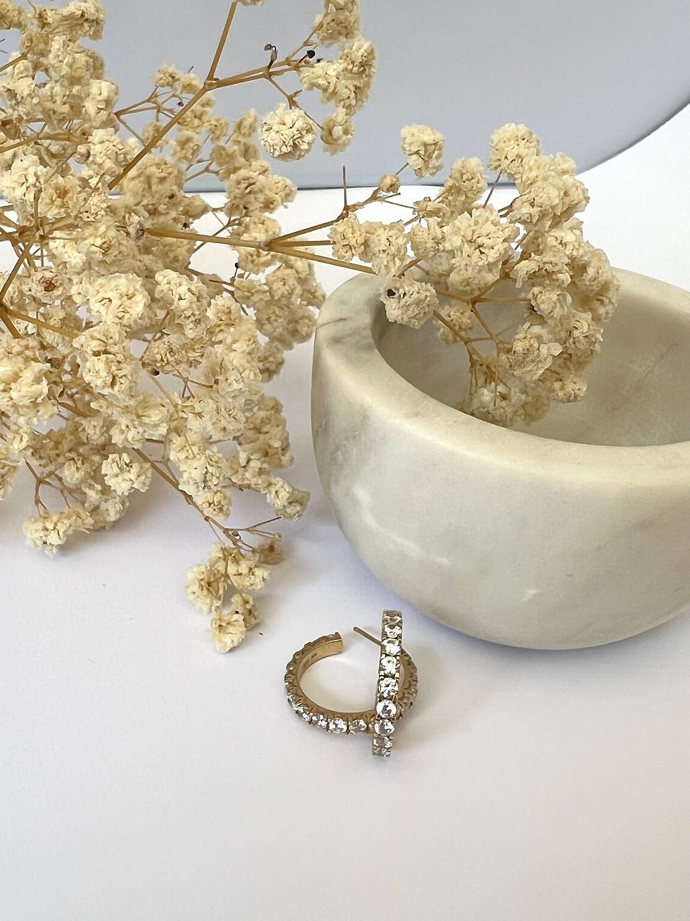 Thumbnail: Hoop Earrings - Thick