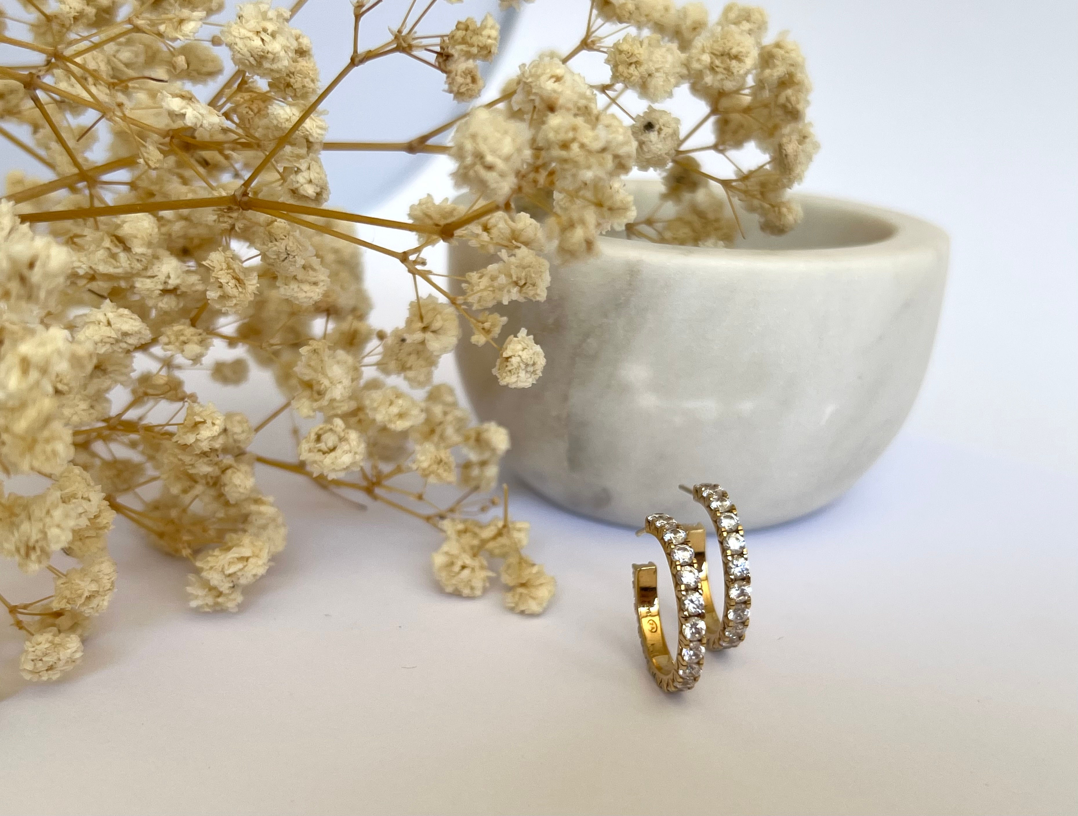 Hoop Earrings - Thick