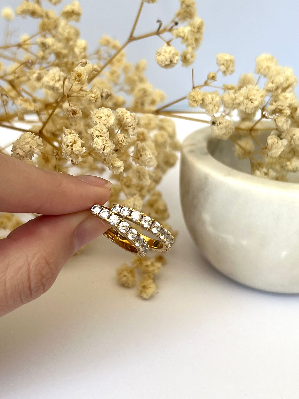 Thumbnail: Hoop Earrings - Thick