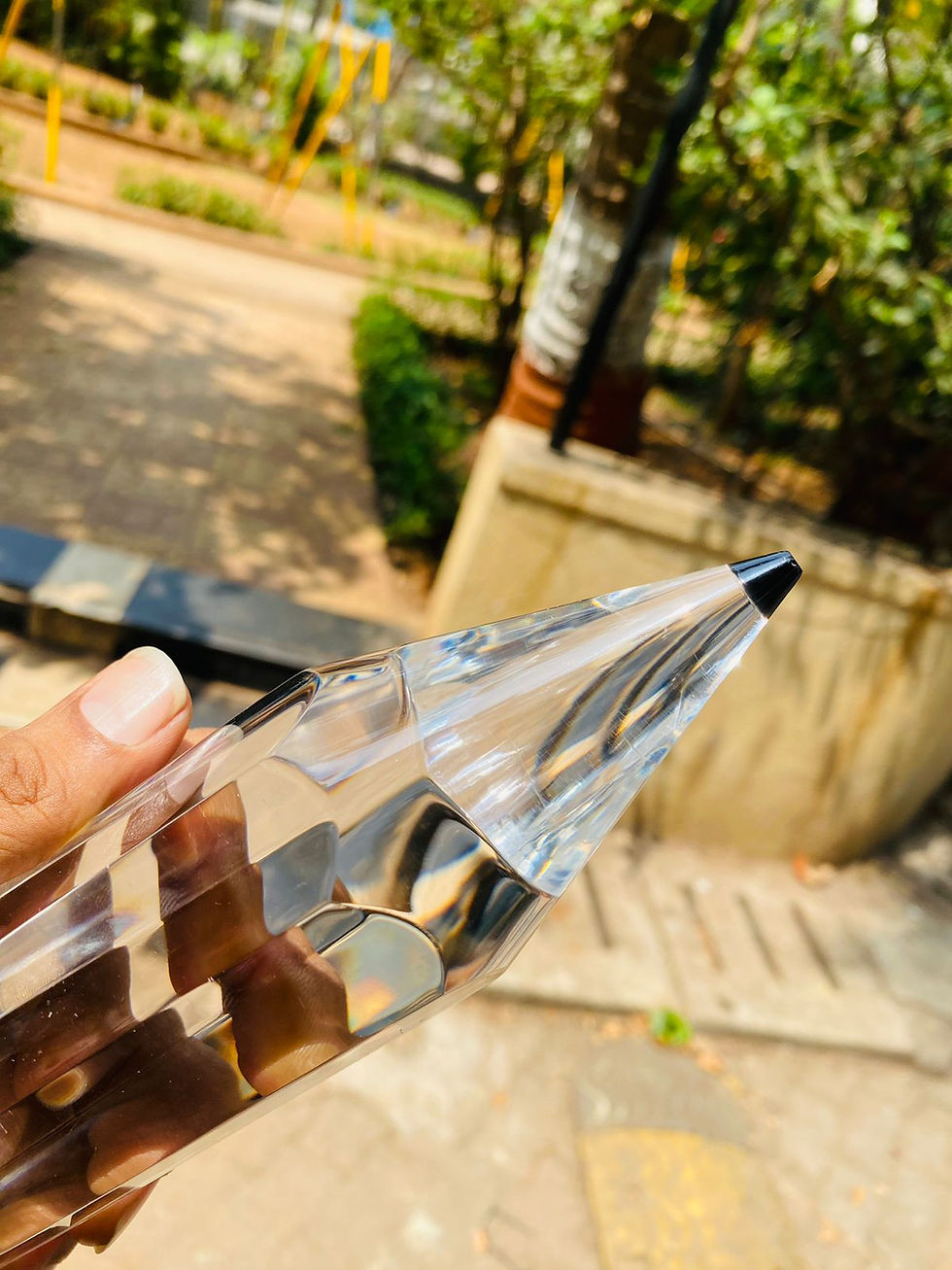 Thumbnail: Paper weight - Crystal Cut Pencil