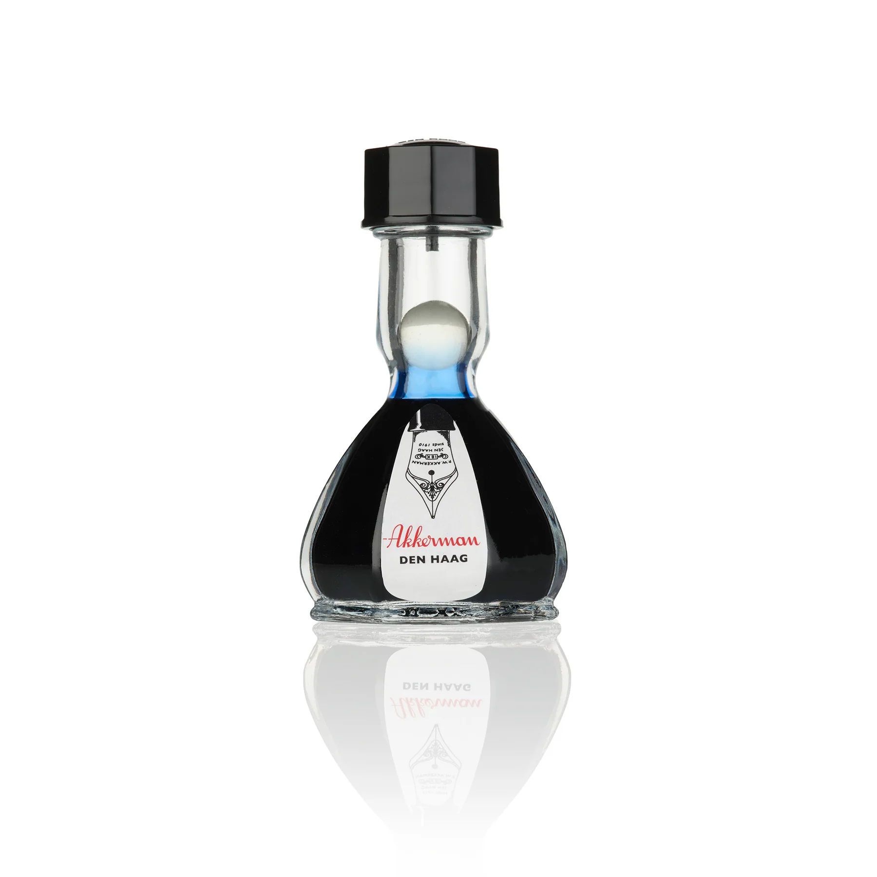 10. Iron Gall Blue/Black - Akkerman Fountain Pen Ink - 40 ml
