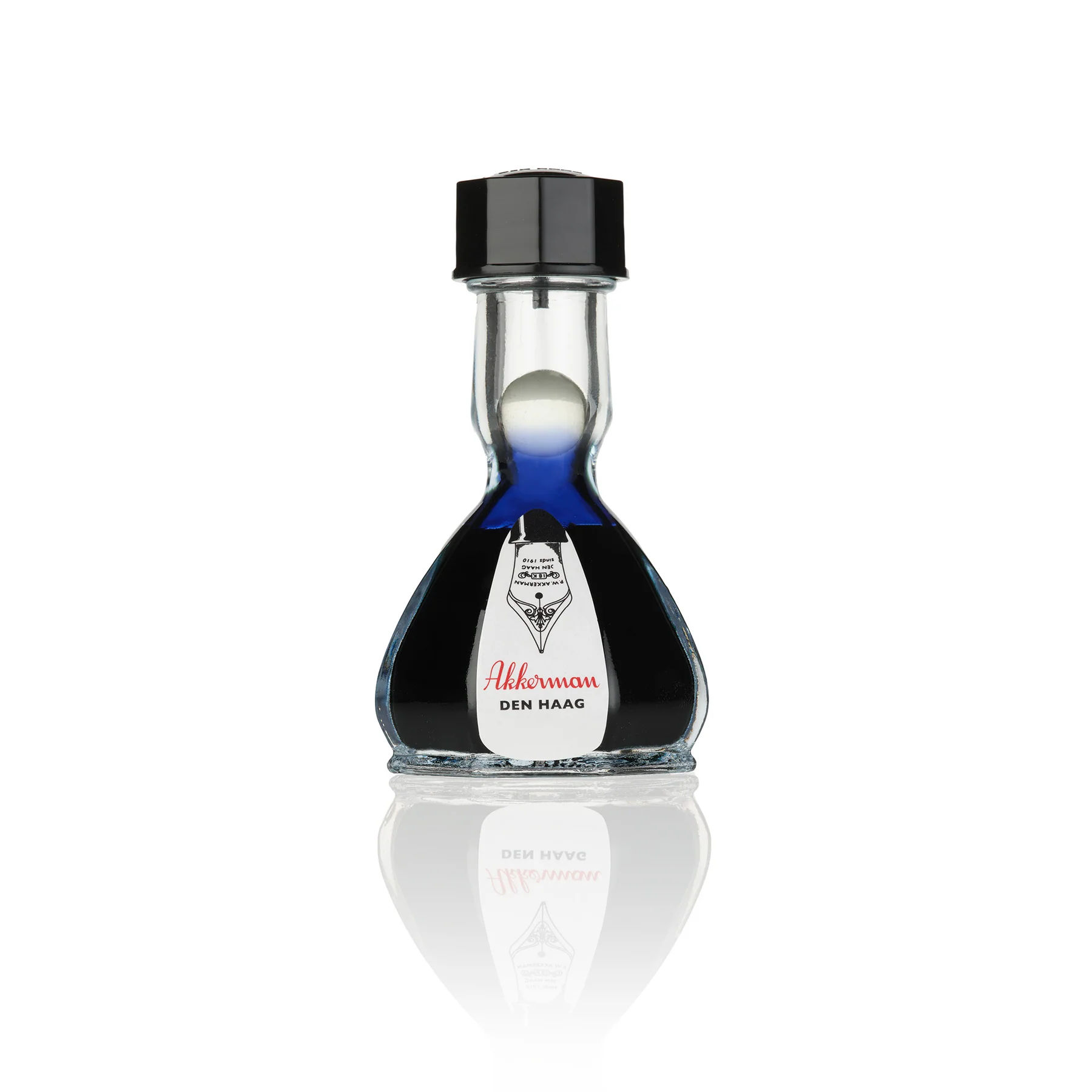 08. Deep Dive Water Blue - Akkerman Fountain Pen Ink - 40 ml