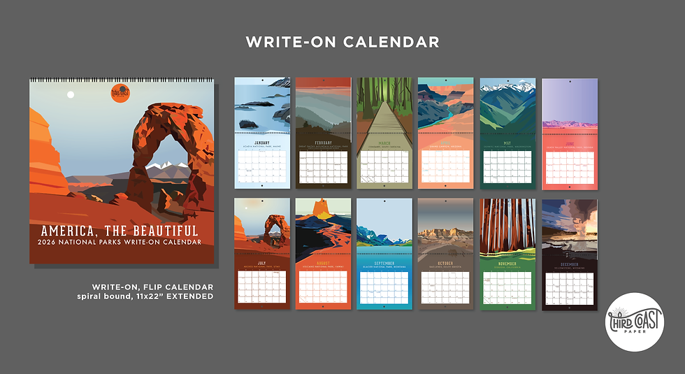 Thumbnail: 2026 "America, the Beautiful" National Parks Calendar
