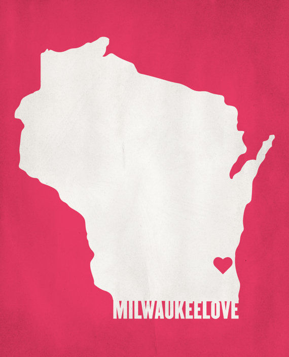 Thumbnail: Milwaukee Love Print