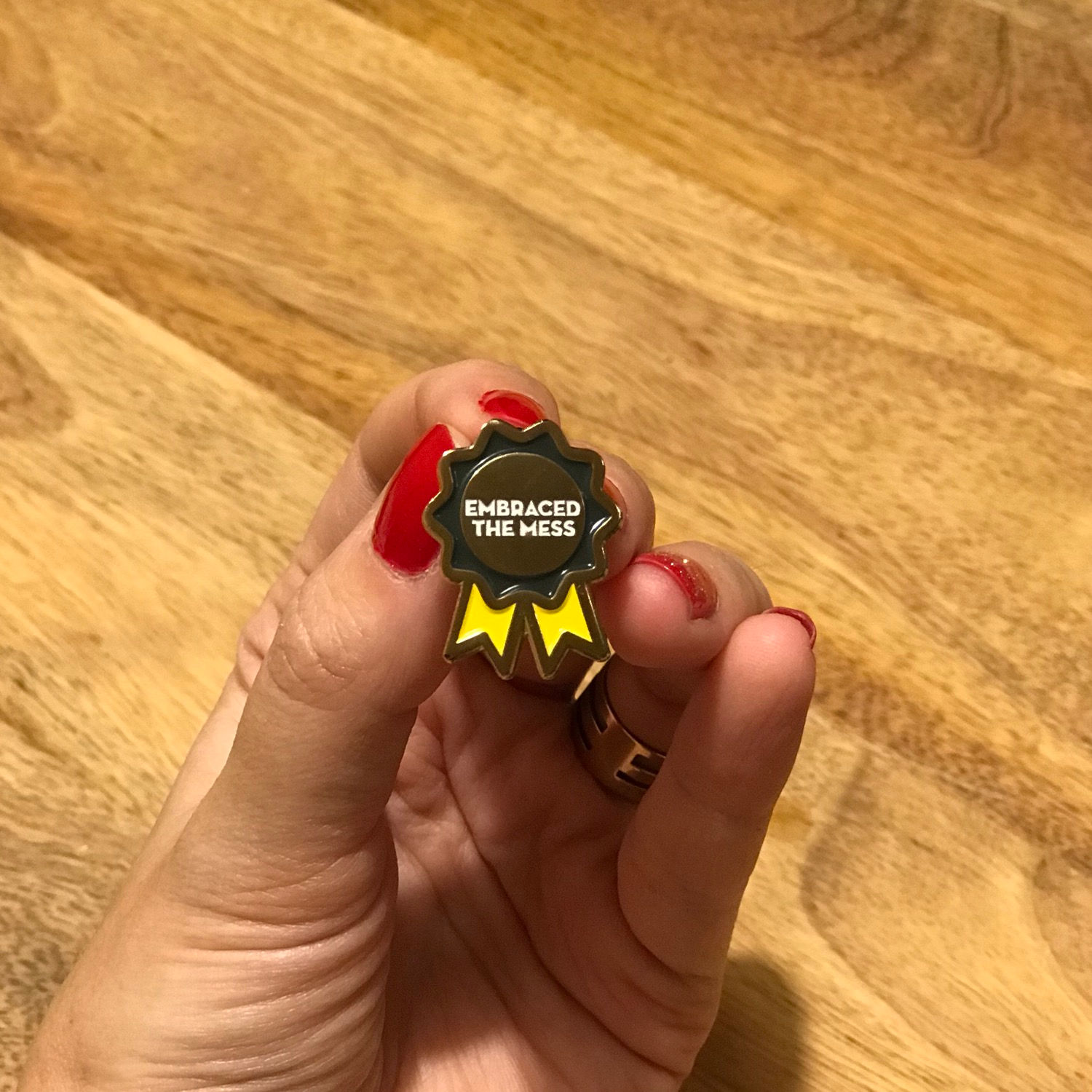 Enneagram ONE "Enneaward" Pin