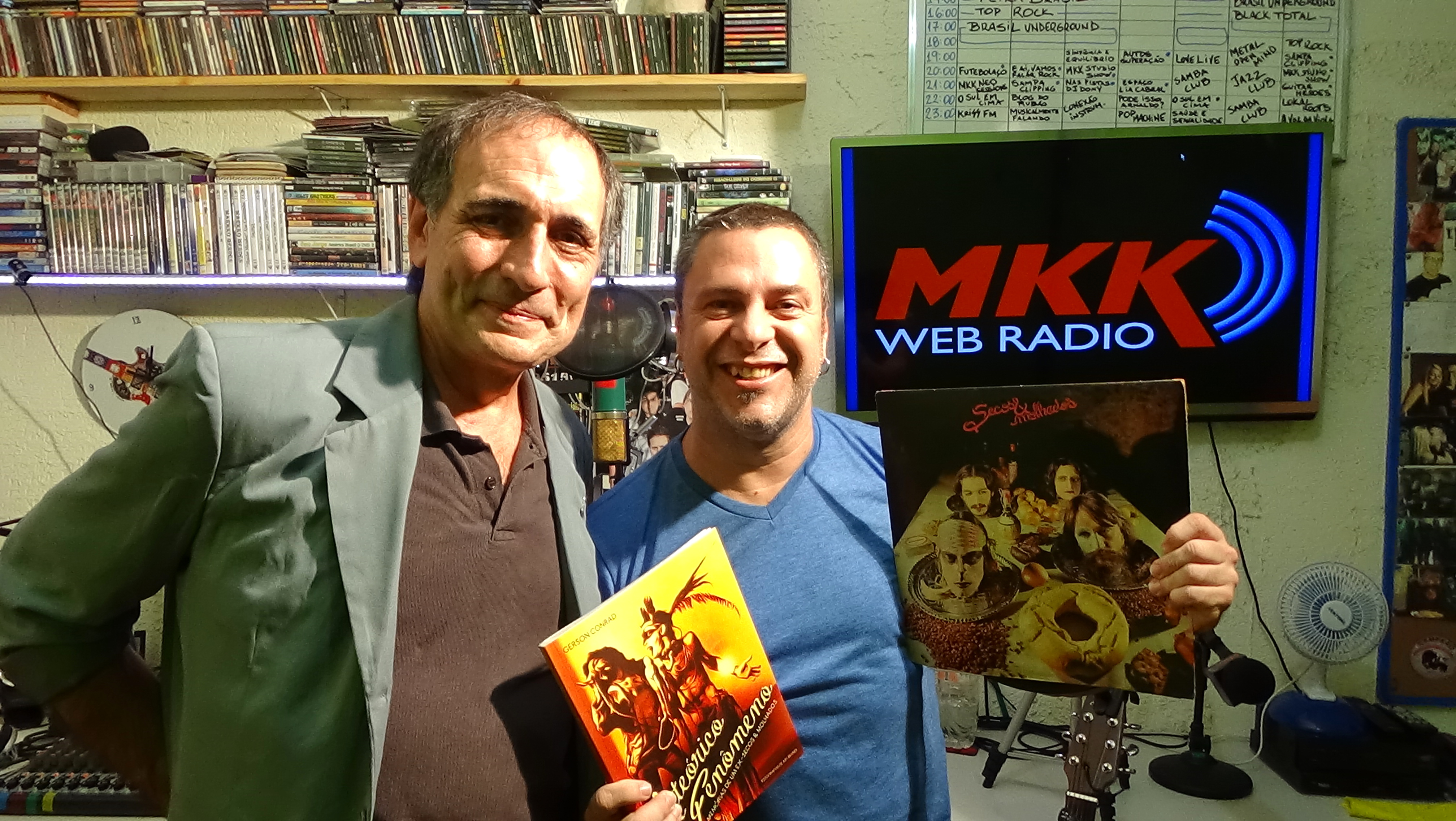 Markko Mendes e Gerson Conrad