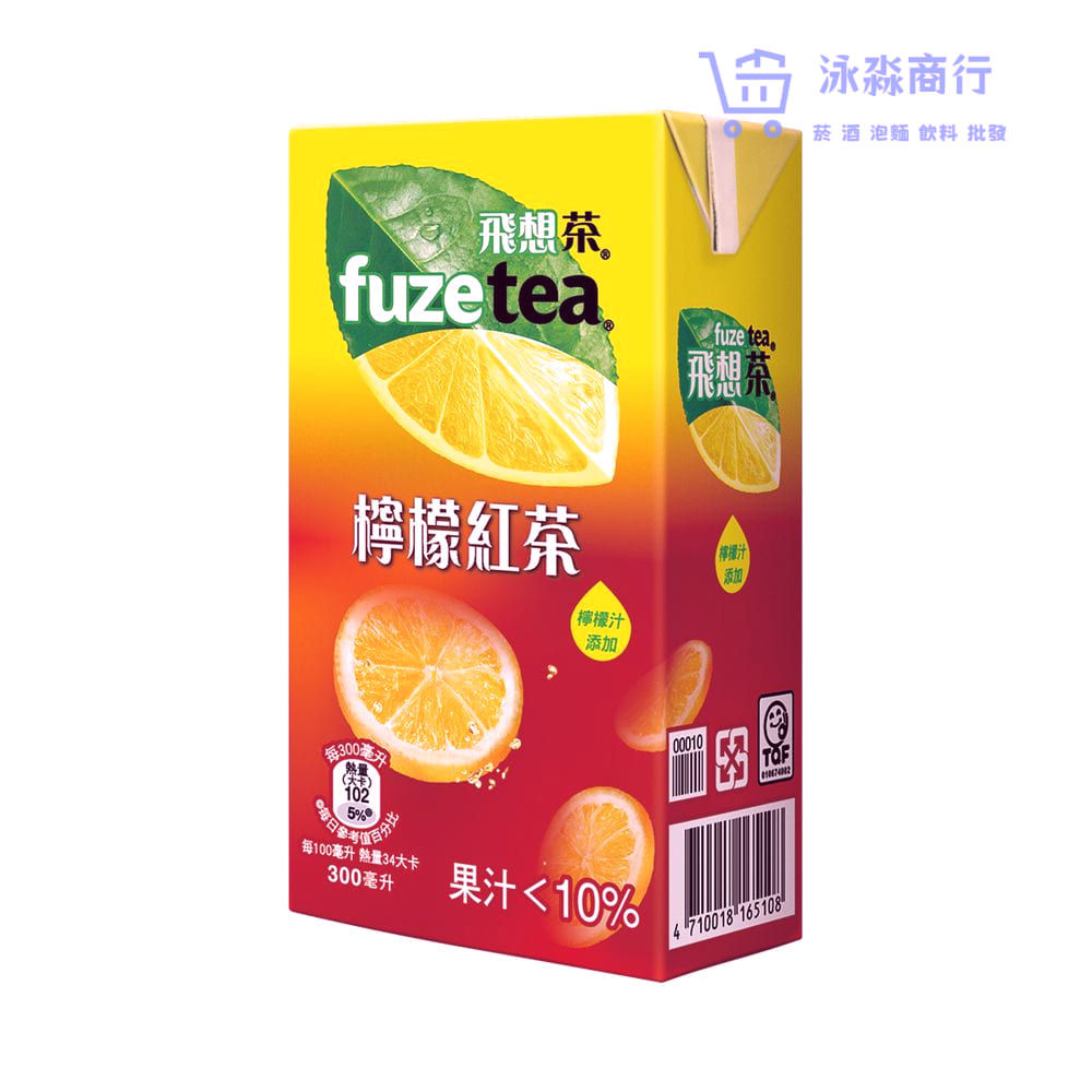 300ml 飛想茶檸檬紅茶 鋁箔包 (24入/箱)