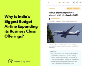 Why is India's biggest budget airline expanding its business class offerings?