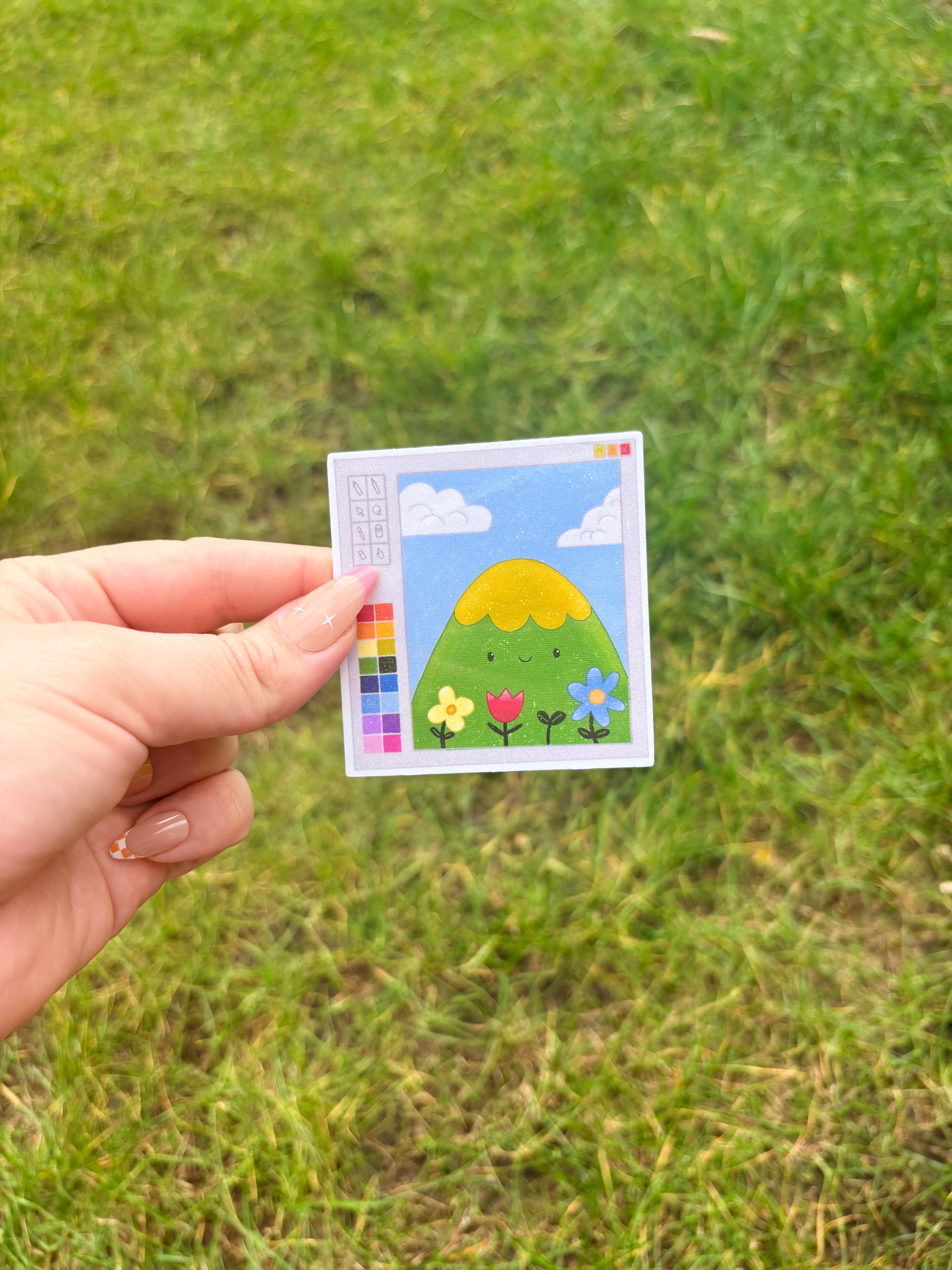 Old School Paint Sticker