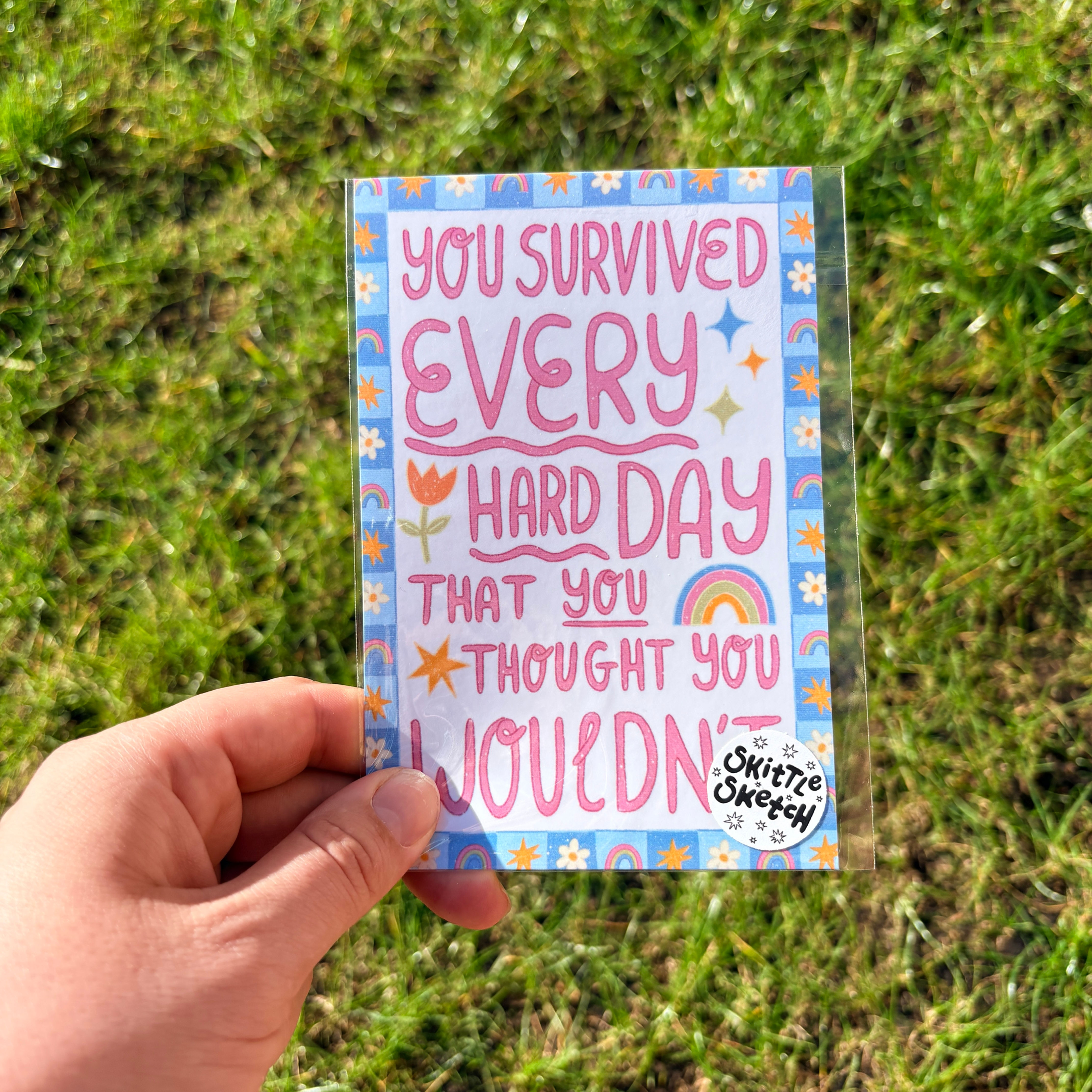 Every Hard Day Print/Postcard