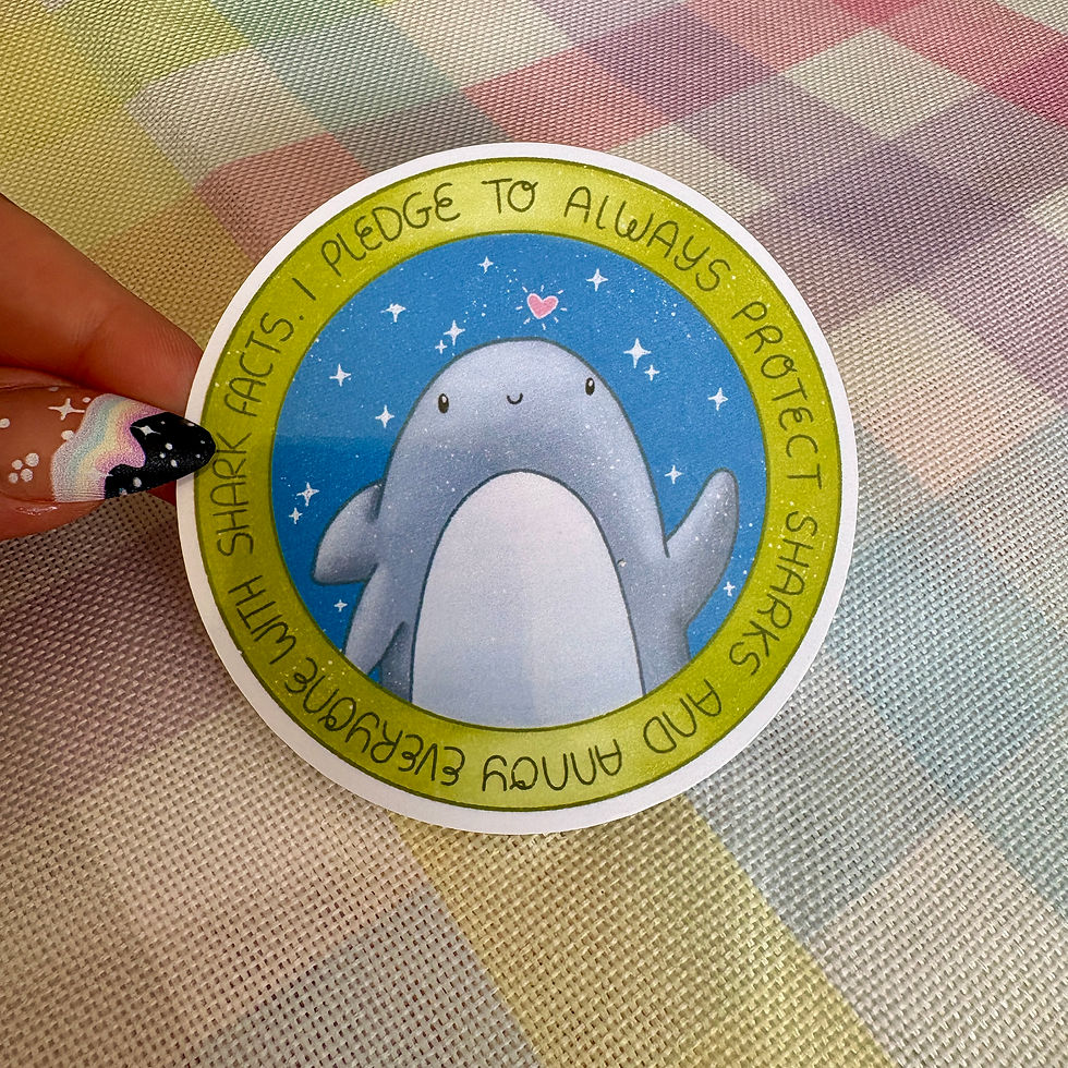 Thumbnail: Protect The Sharks Sticker