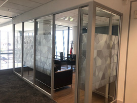 Digitally Printed Cut Out Frosted Vinyl