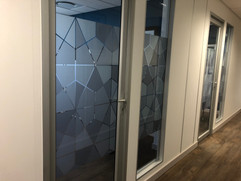 Digitally Printed Cut Out Frosted Vinyl