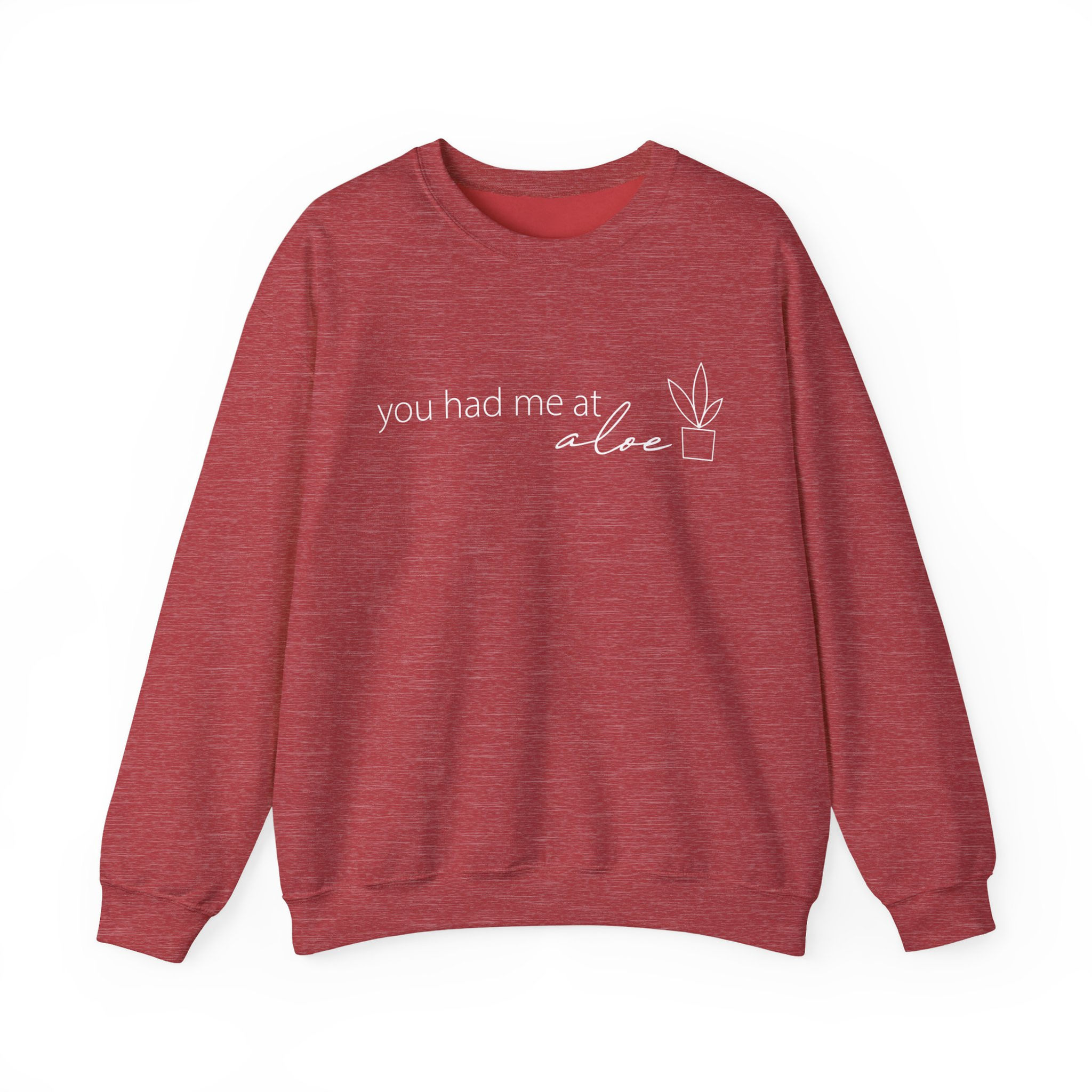 Cozy Plant Sweatshirt | You Had Me at Aloe