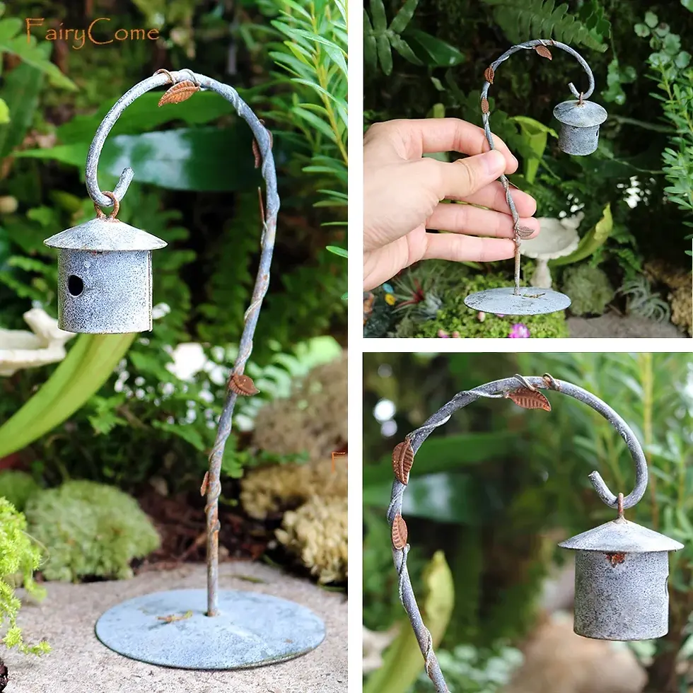 Thumbnail: Miniature Garden Fairies Figurines