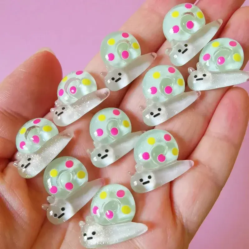 Thumbnail: 10Pcs Green Frogs Doll House miniatures