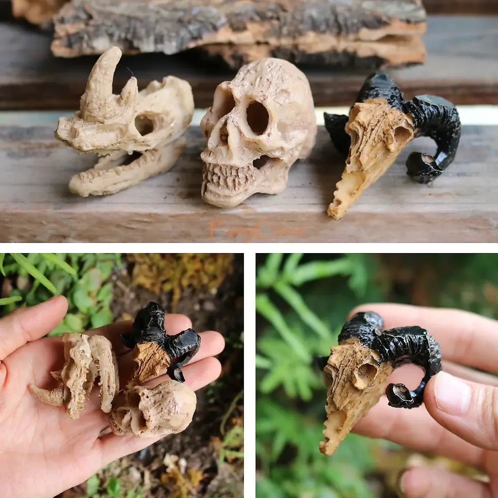 Thumbnail: Halloween Miniatures Items Fairy Garden Figurines Mini Village Decoration