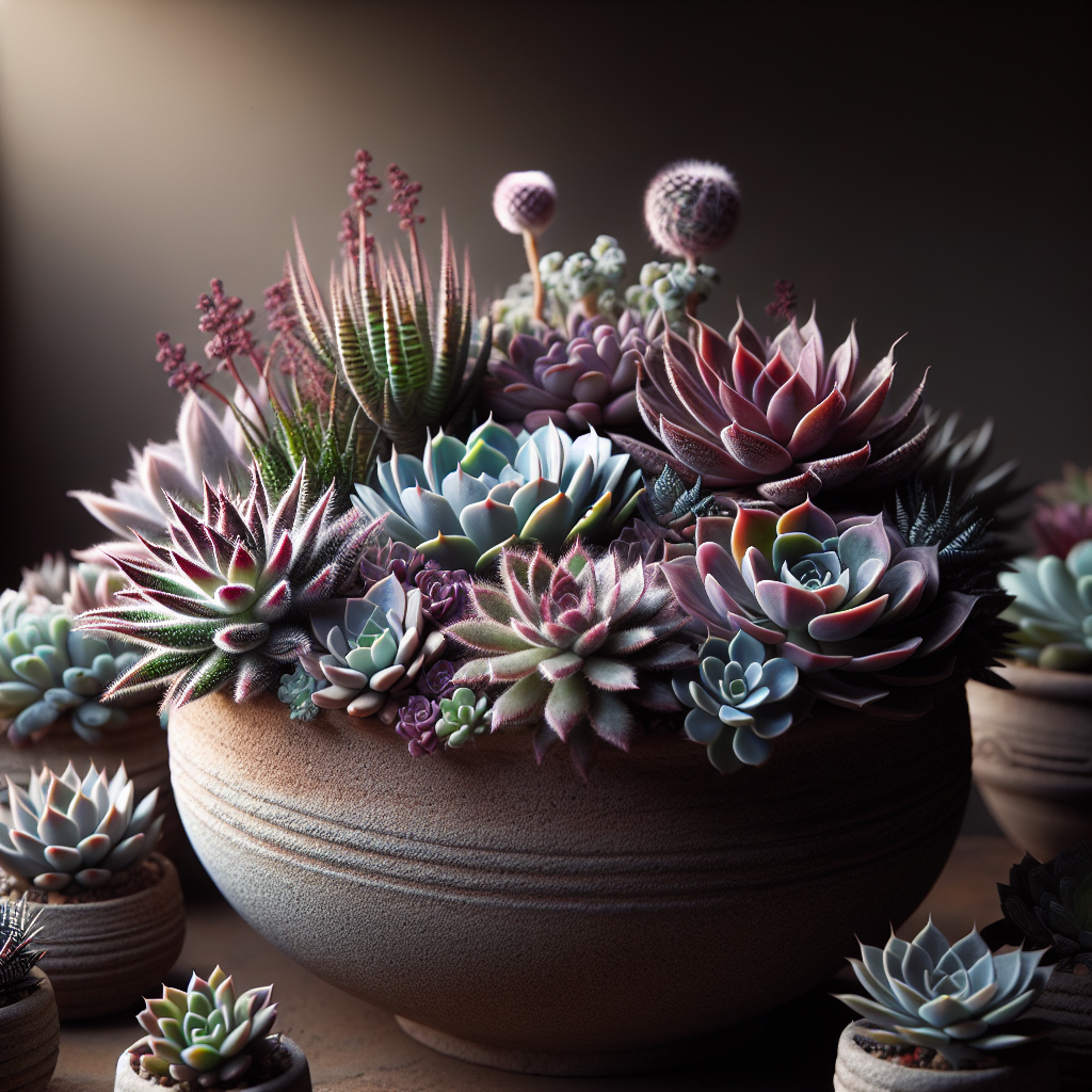 Potted Succulent Arrangement