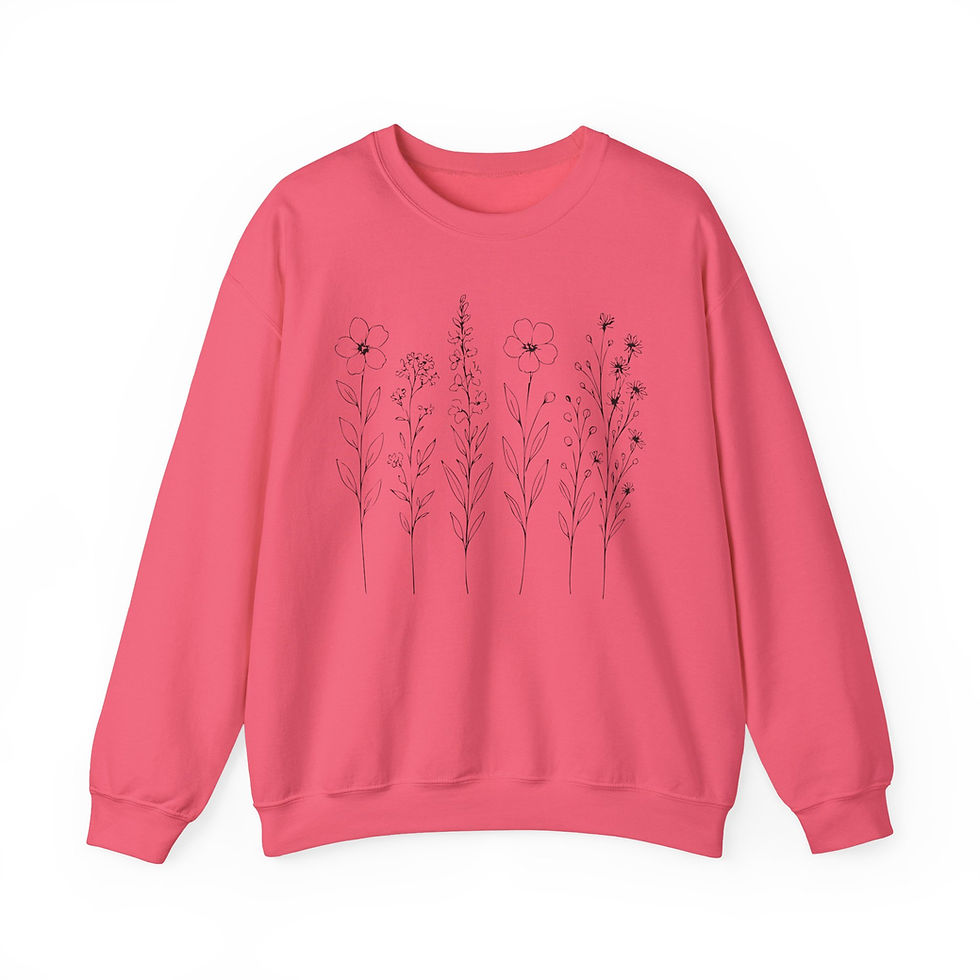 Thumbnail: Floral Softstyle Sweatshirt