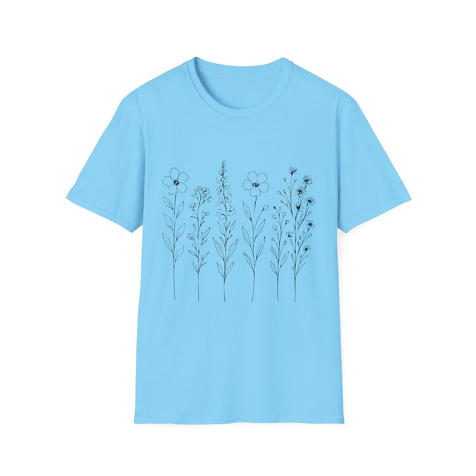 Thumbnail: Floral Softstyle T-Shirt