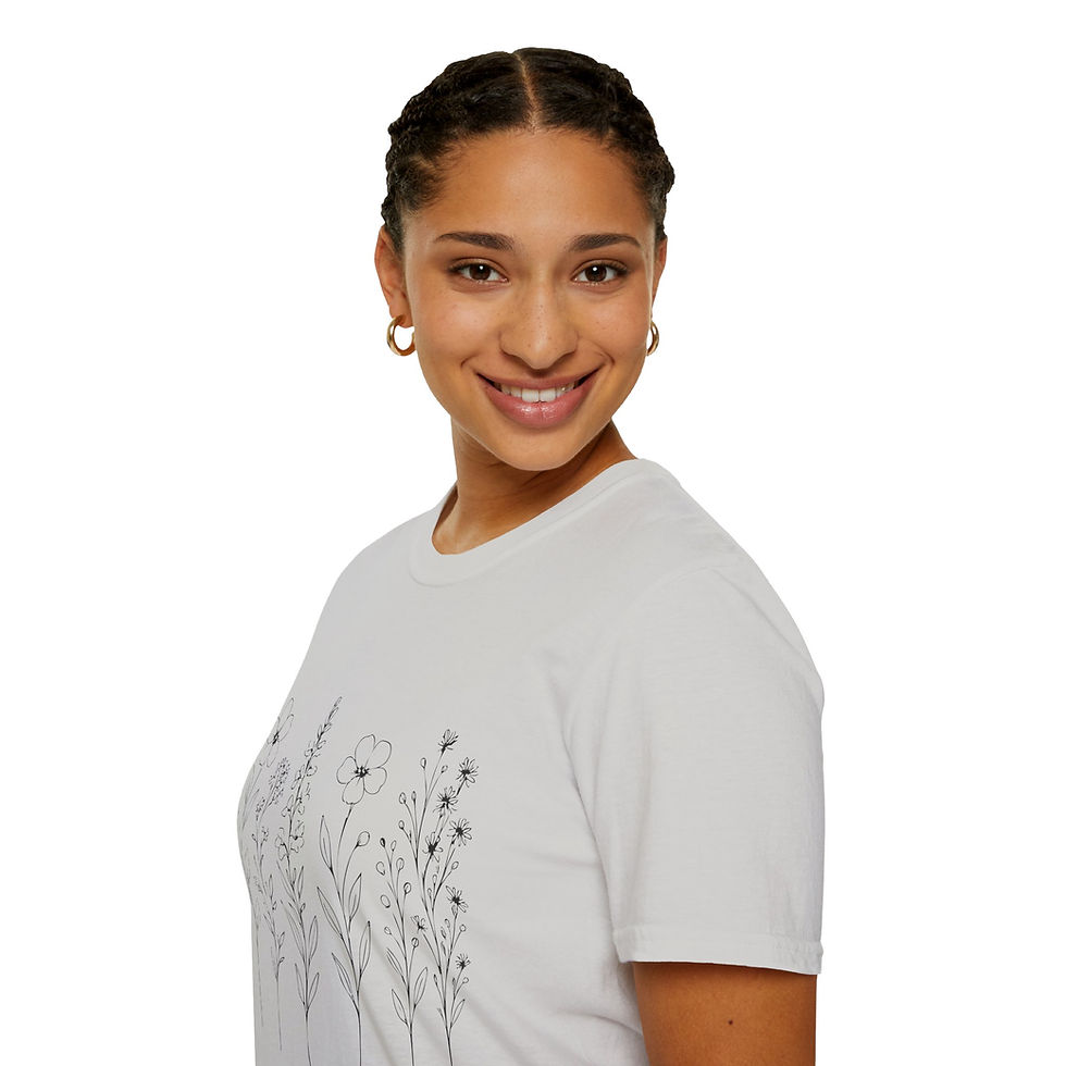 Thumbnail: Floral Softstyle T-Shirt