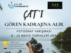 “Çat’ı Gören Kadrajına Alır” Konulu Fotoğraf Yarışması Sonuçlandı!